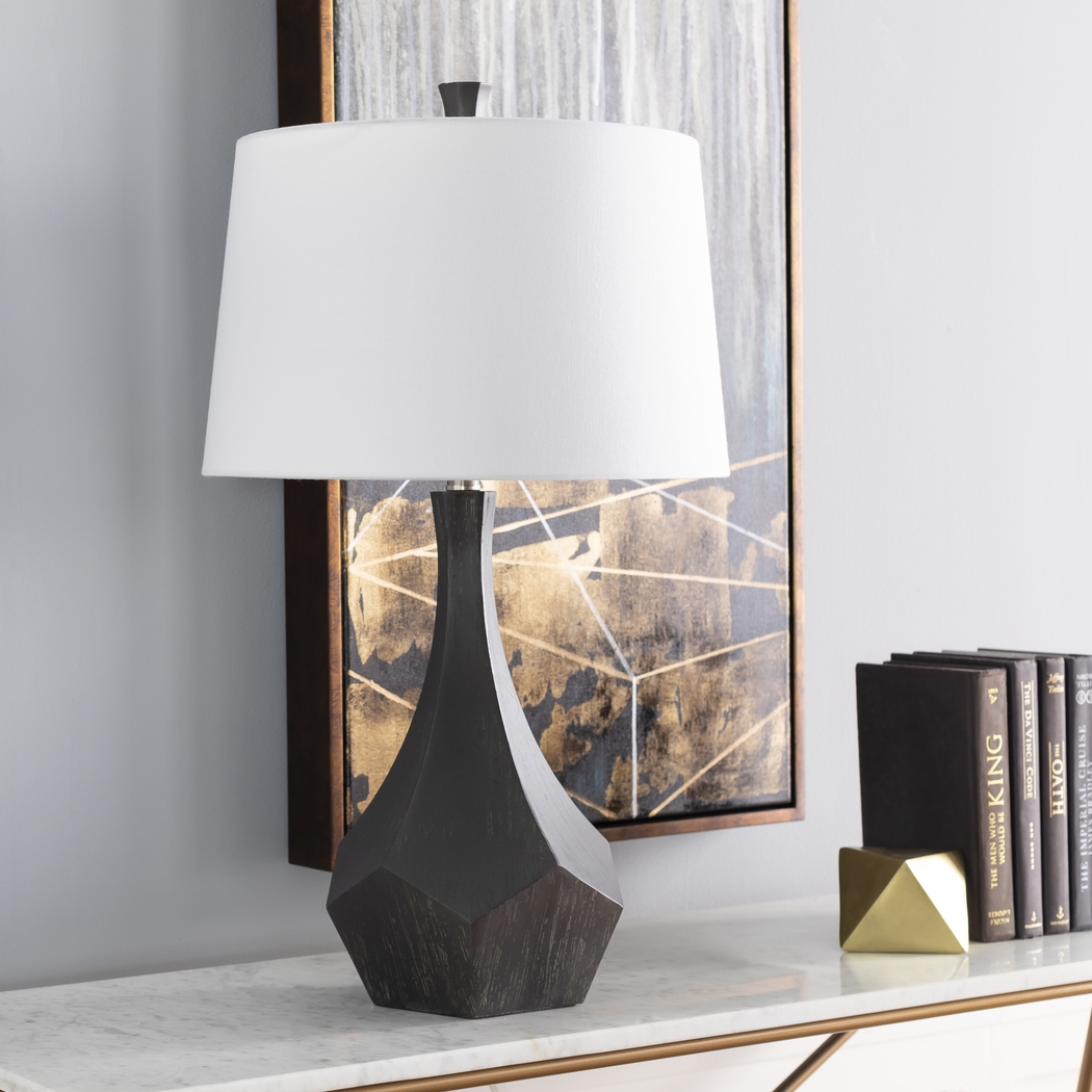 Lauriston Oaks Gray Lamp - Thumbnail - Image 2