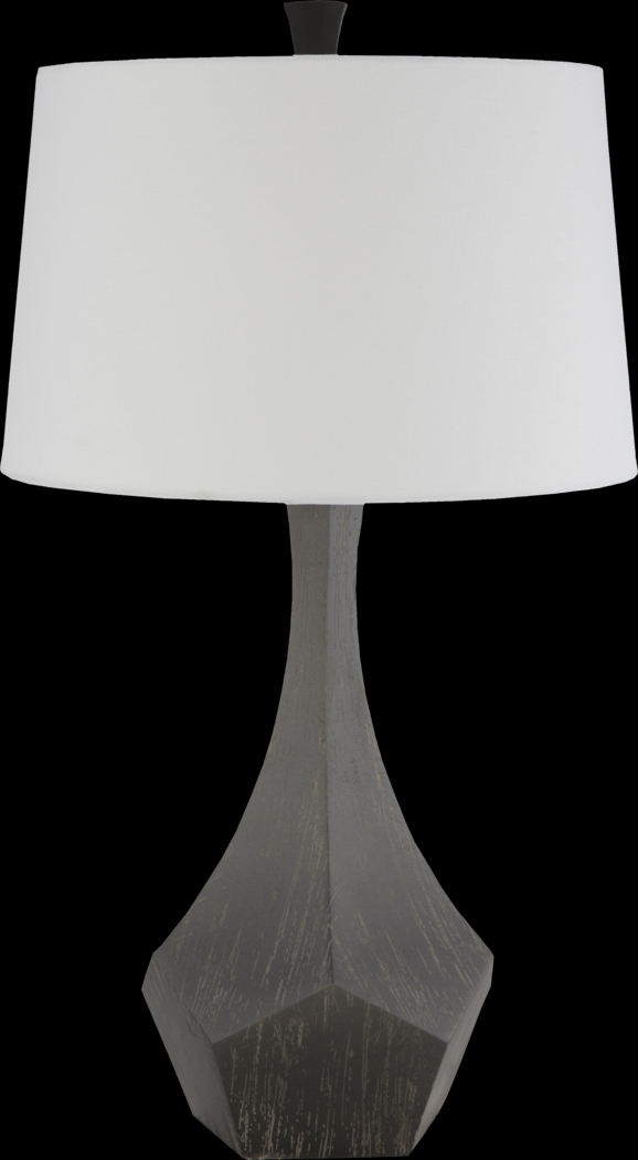 Lauriston Oaks Gray Lamp - Thumbnail - Image 1