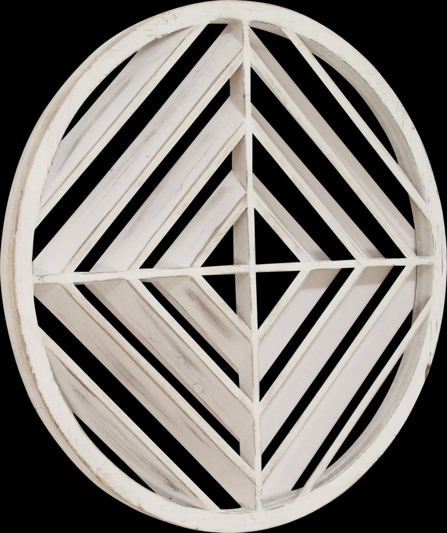 Lauryl White Wall Decor - Thumbnail - Image 4