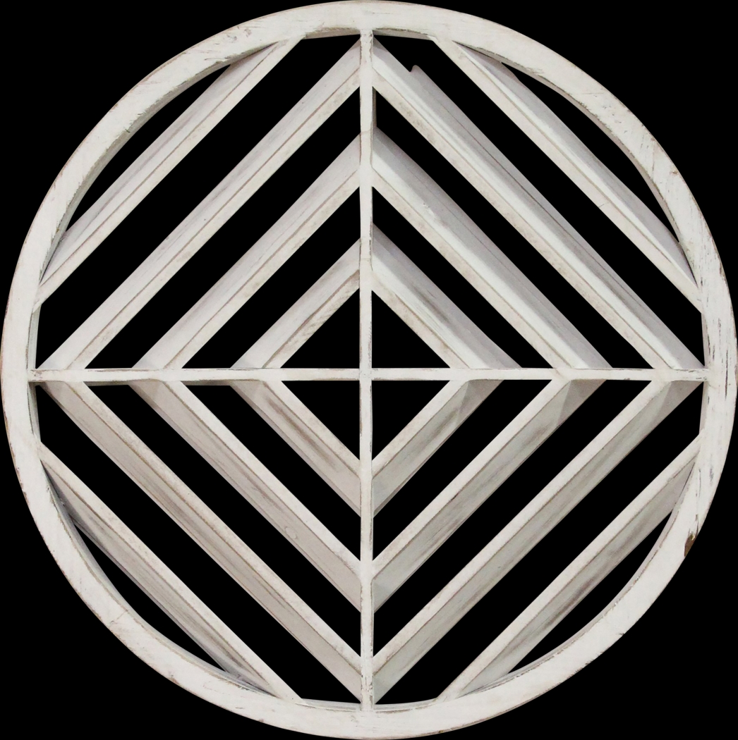 Lauryl White Wall Decor - Thumbnail - Image 1