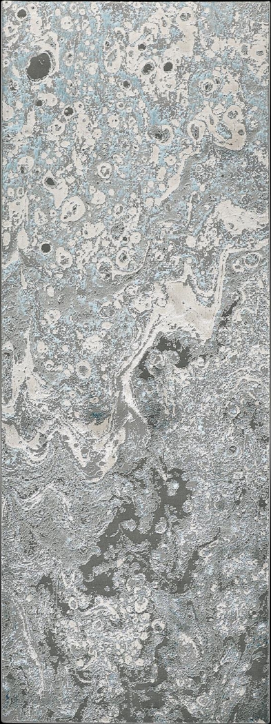 Lavalpool Gray 2'10 x 7'10 Runner Rug - Thumbnail - Image 1