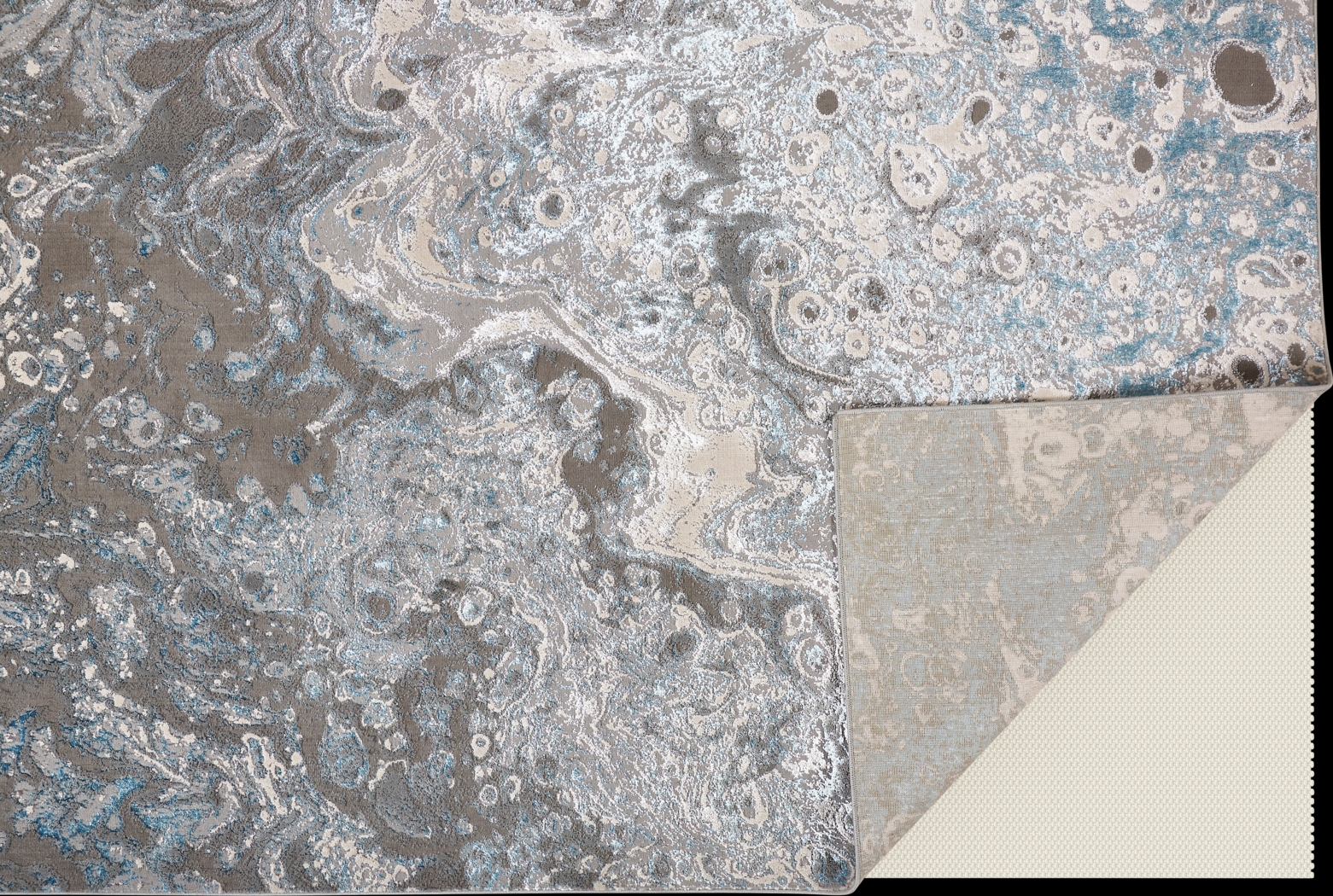 Lavalpool Gray 6'7 x 9'6 Rug - Thumbnail - Image 3