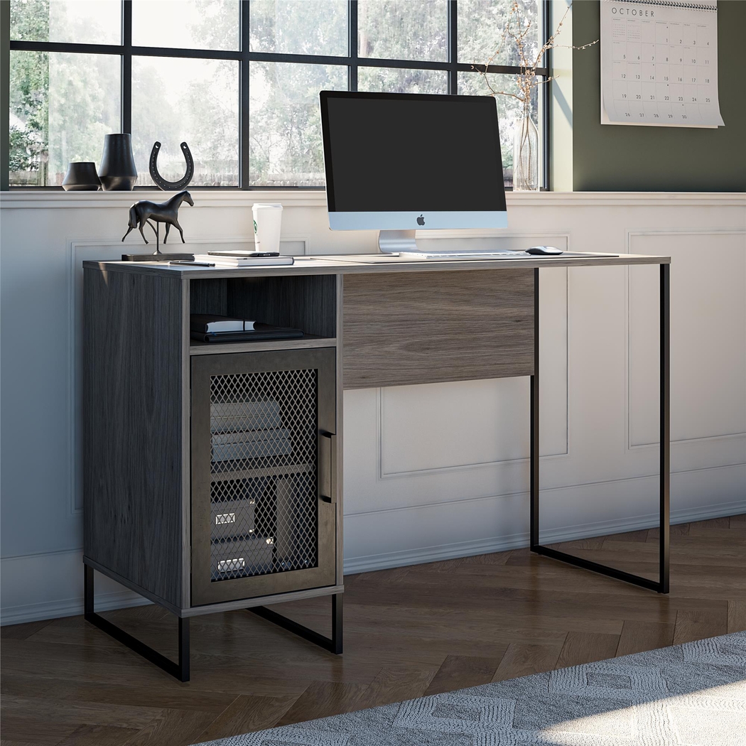 Lavela Gray Desk - Thumbnail - Image 3