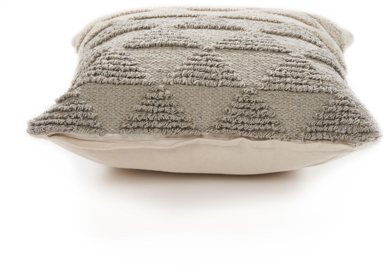 Lavellar Beige Throw Pillow - Thumbnail - Image 4