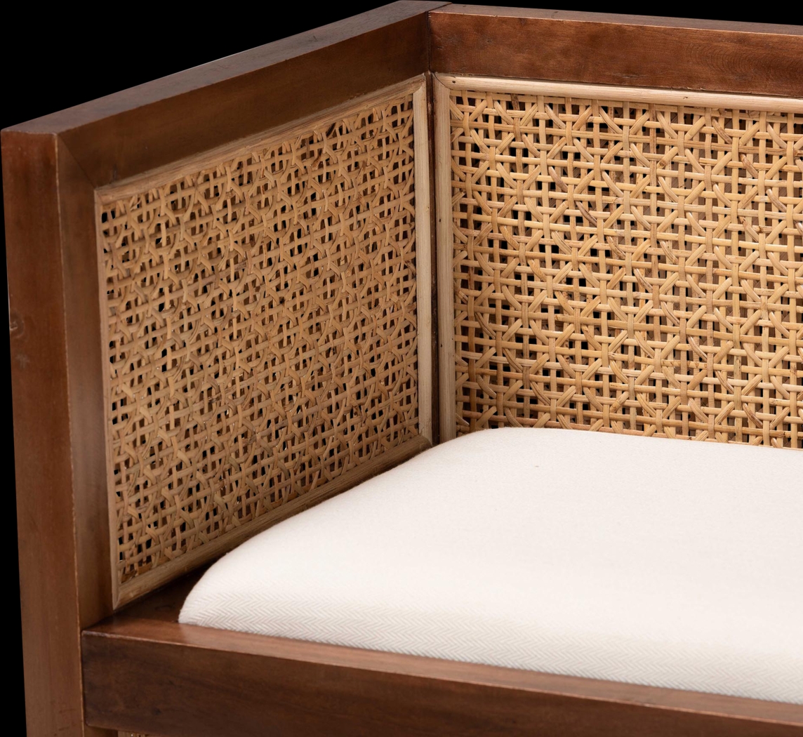 Lavely Brown Accent Bench - Thumbnail - Image 6