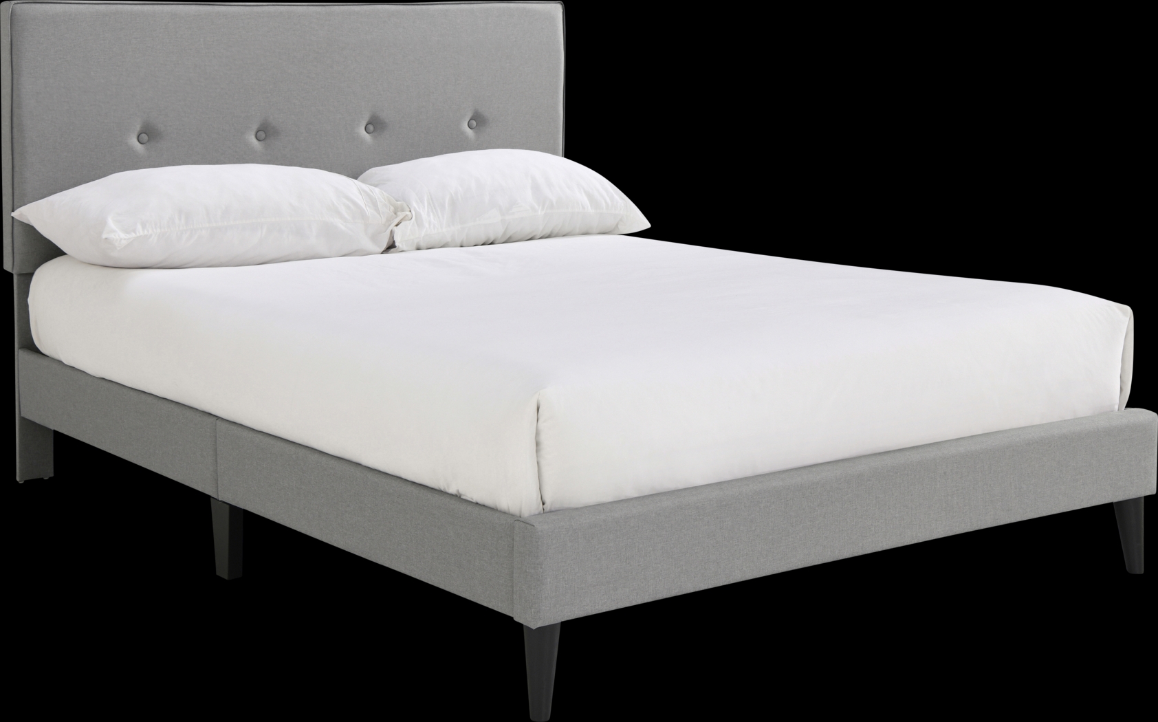 Laventina Gray Full Bed - Thumbnail - Image 1