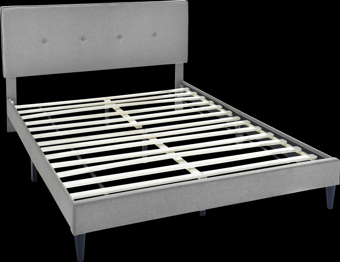 Laventina Gray Queen Bed - Thumbnail - Image 4