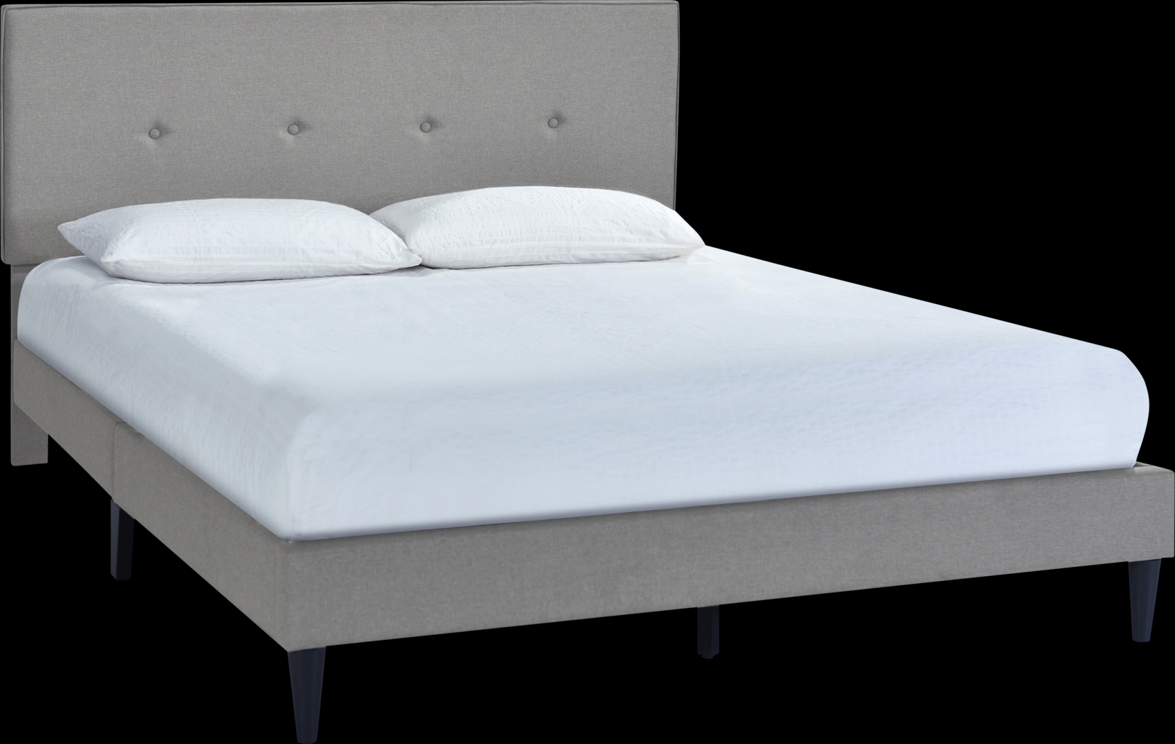 Laventina Gray Queen Bed - Thumbnail - Image 1