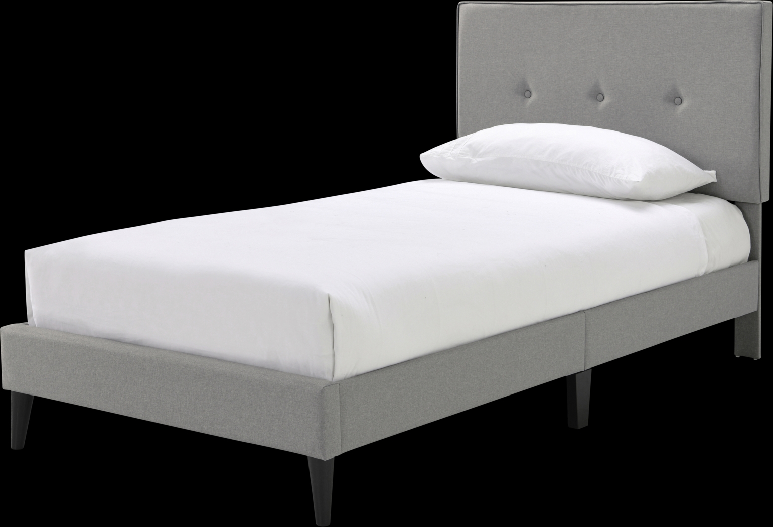 Laventina Gray Twin Bed - Thumbnail - Image 3