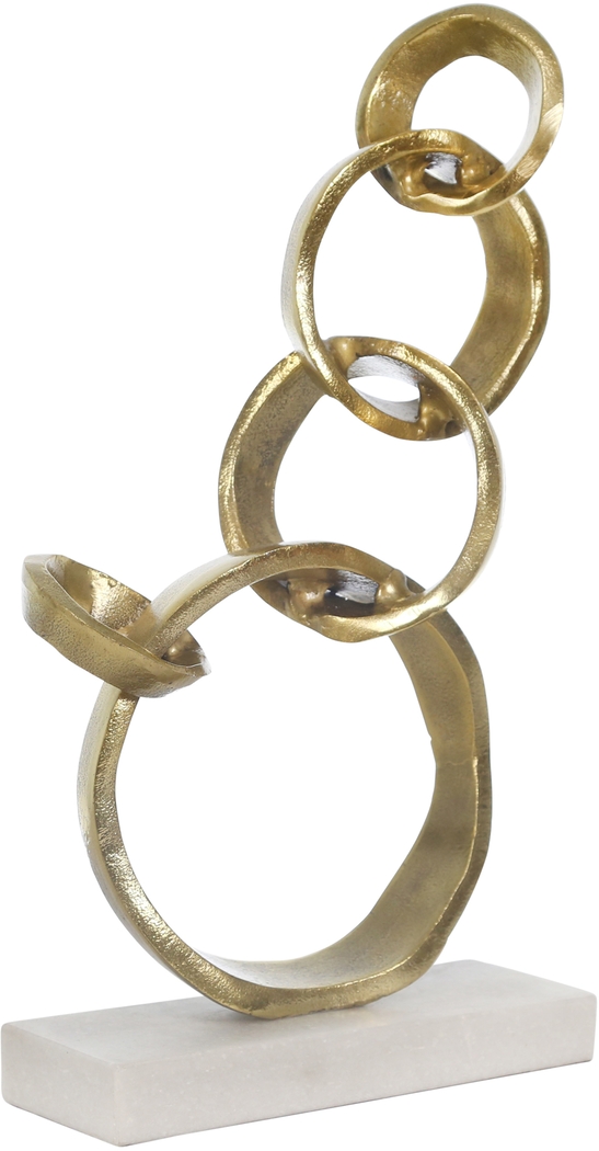 Laverrta Gold Sculpture - Thumbnail - Image 3