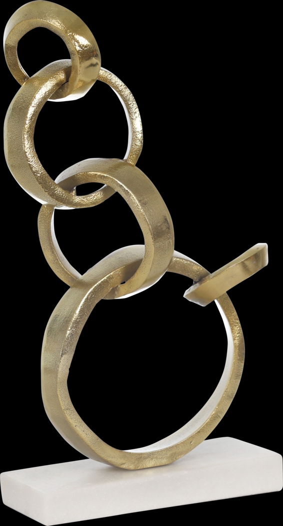 Laverrta Gold Sculpture - Thumbnail - Image 1