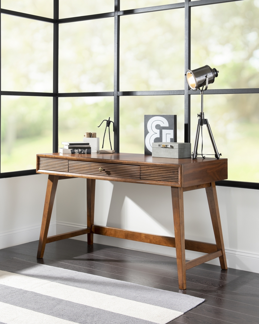 Lavinton Brown Desk - Thumbnail - Image 2