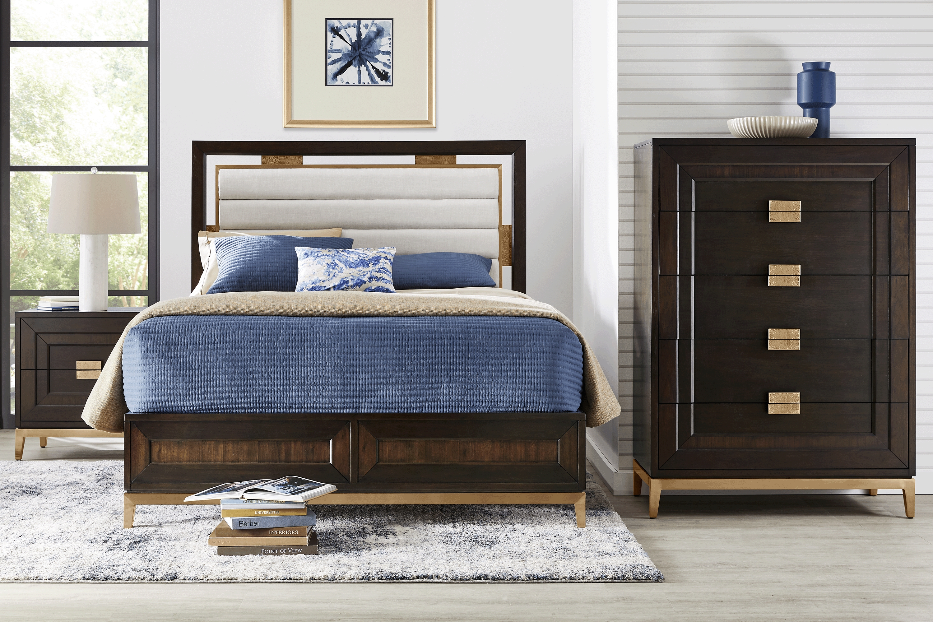 Lavo Brown Cherry 3 Pc King Bed - Thumbnail - Image 2