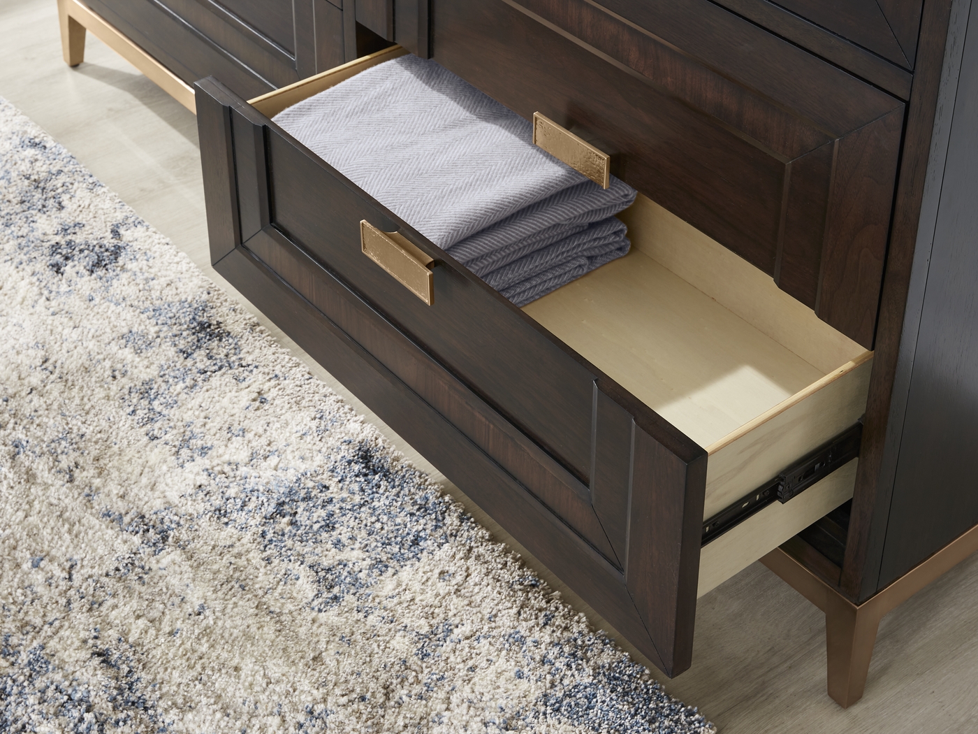 Lavo Brown Cherry Dresser - Thumbnail - Image 4