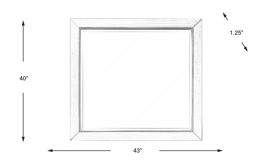 Dimension Image. Please refer to the Dimension Tab on this page for dimension details.