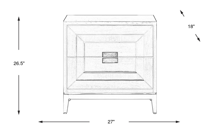 Dimension Image. Please refer to the Dimension Tab on this page for dimension details.