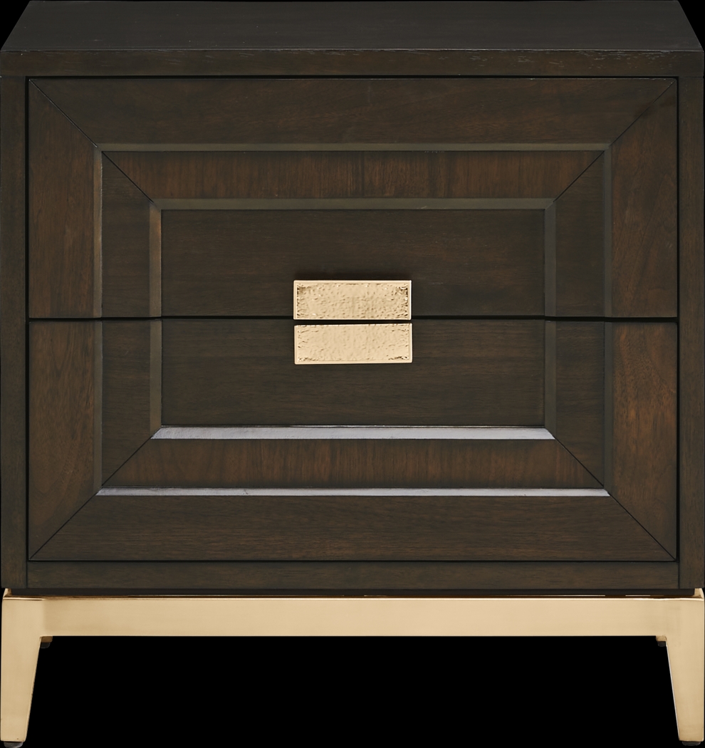 Lavo Brown Cherry Nightstand - Thumbnail - Image 1
