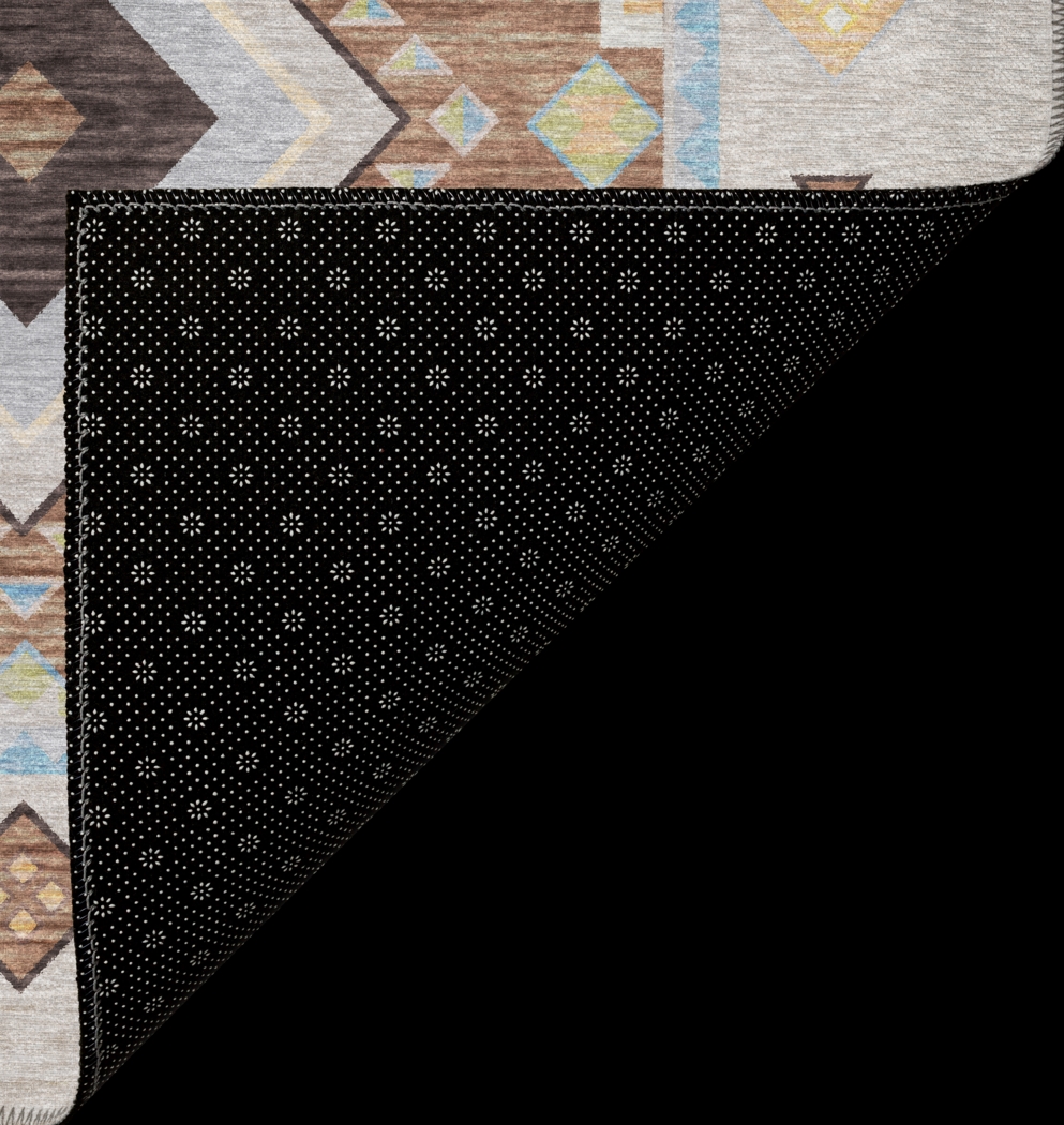 Lawnbrook Beige/Multi 3' x 5' Rug - Thumbnail - Image 3