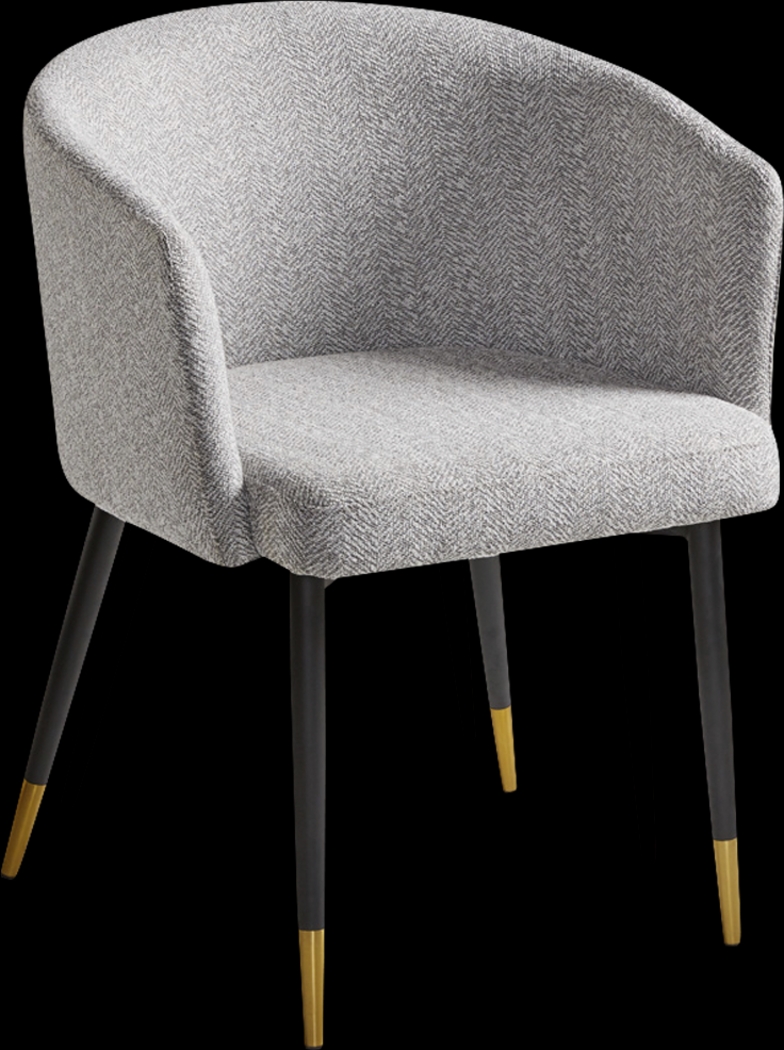 Lawrimore Gray Arm Chair, Set of 2 - Thumbnail - Image 3