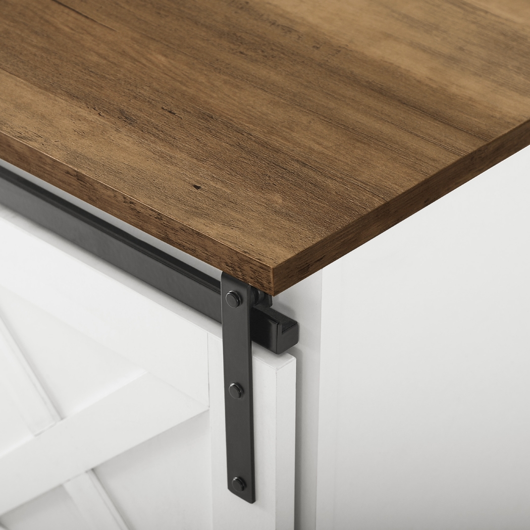 Lawther White Accent Bench - Thumbnail - Image 3