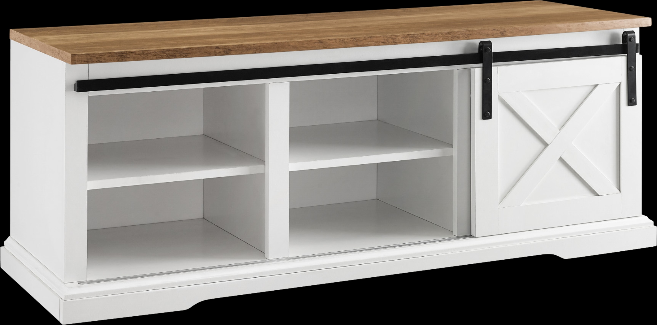 Lawther White Accent Bench - Thumbnail - Image 1