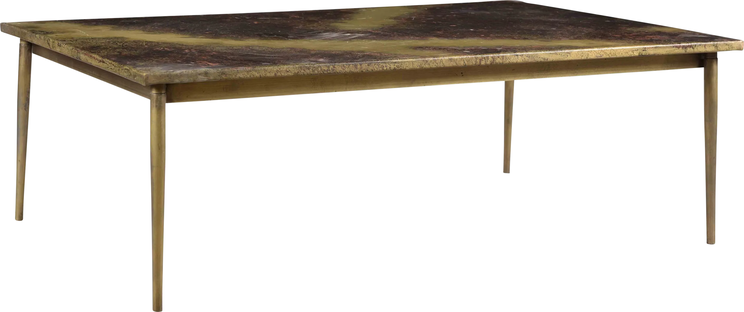 Laxera Brass Cocktail Table - Thumbnail - Image 3