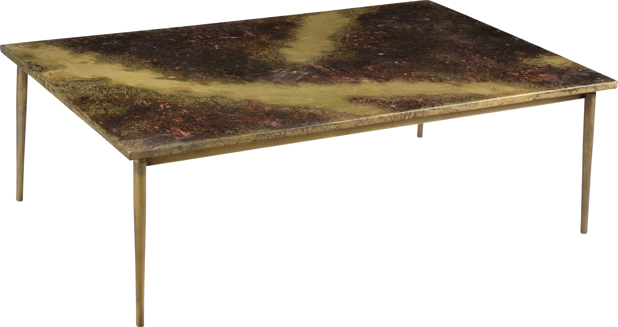 Laxera Brass Cocktail Table - Thumbnail - Image 1