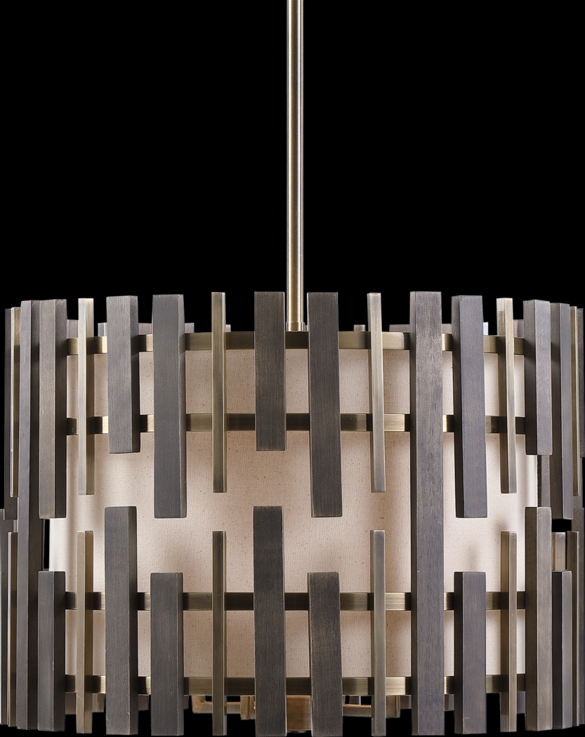 Layla Bend Gray Pendant - Thumbnail - Image 4