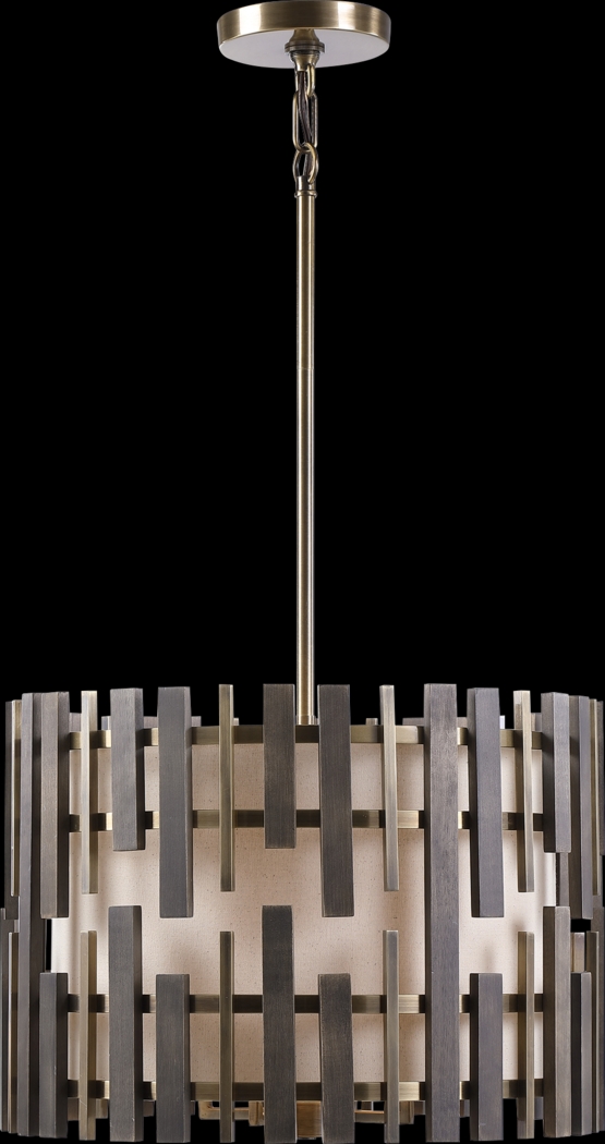 Layla Bend Gray Pendant - Thumbnail - Image 1