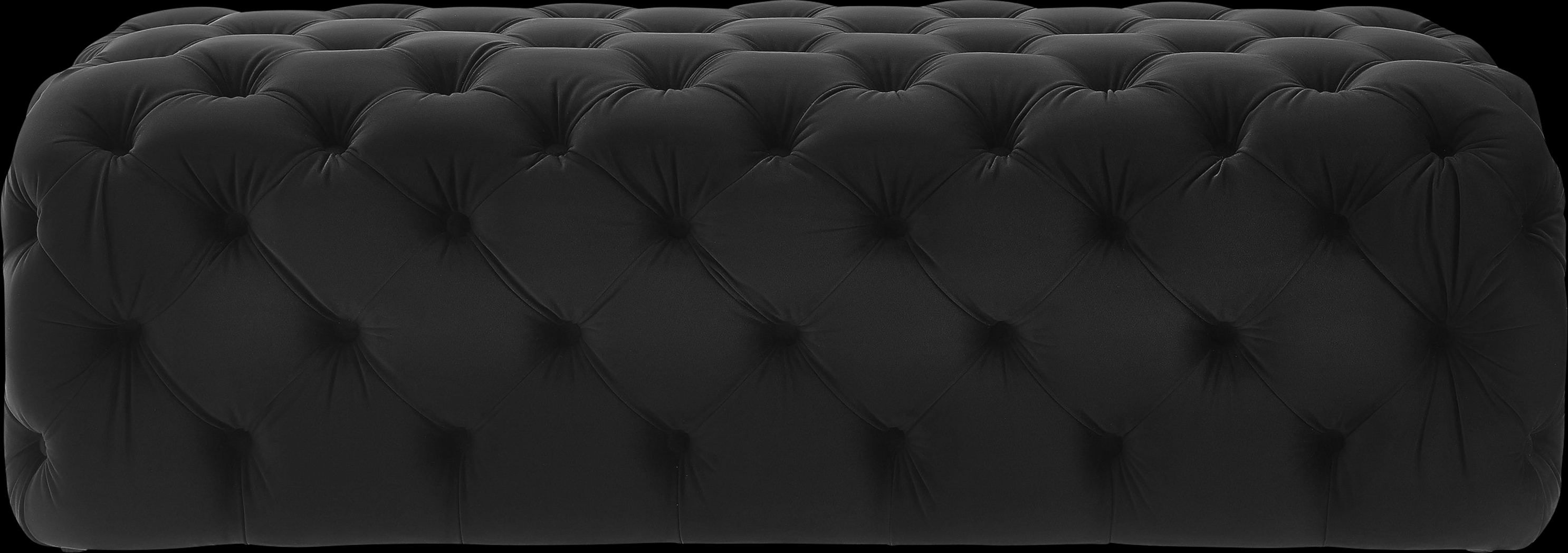 Layla Quinn Black Ottoman - Thumbnail - Image 3