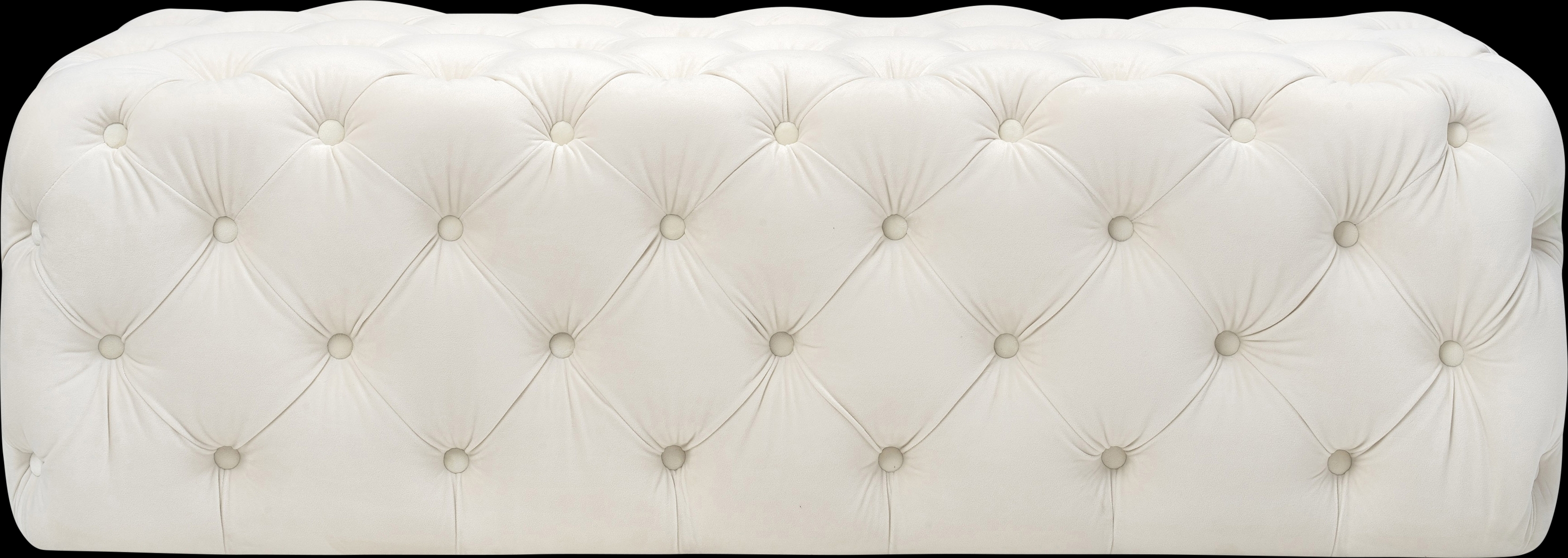 Layla Quinn Cream Ottoman - Thumbnail - Image 2