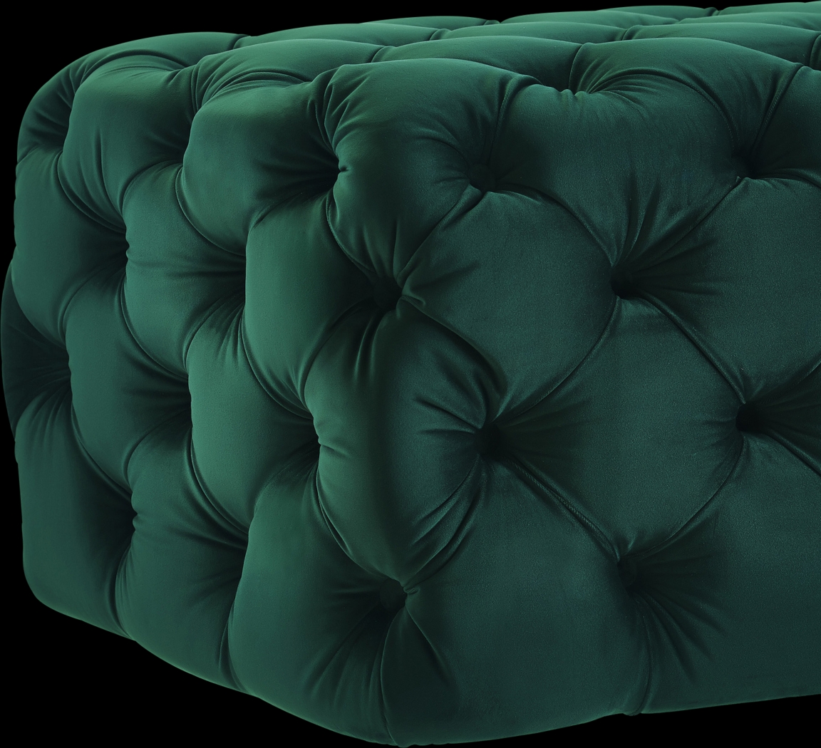 Layla Quinn Green Ottoman - Thumbnail - Image 3