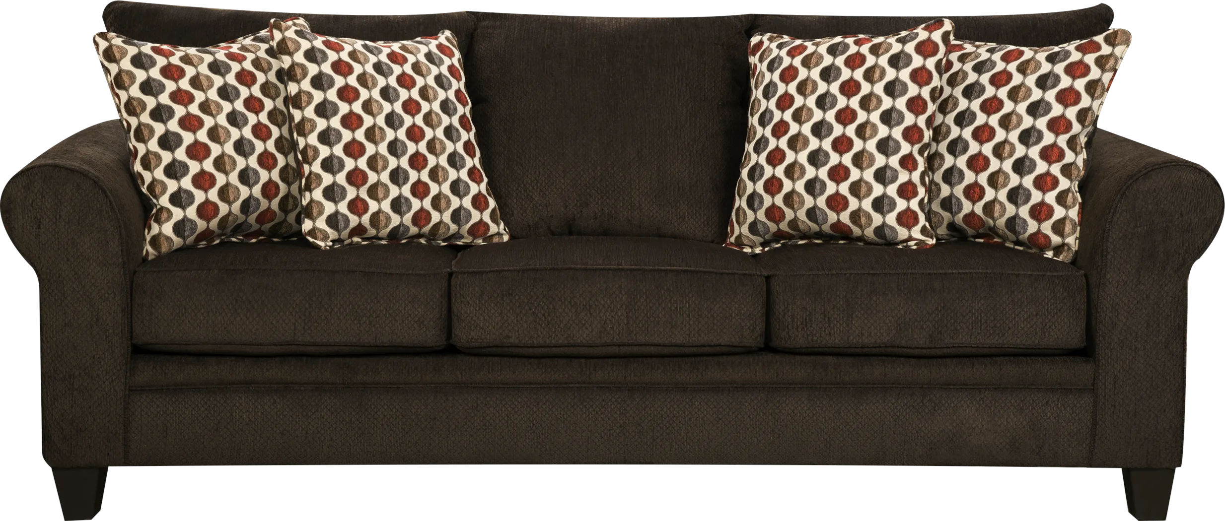 Layna Mocha Sofa - Thumbnail - Image 1