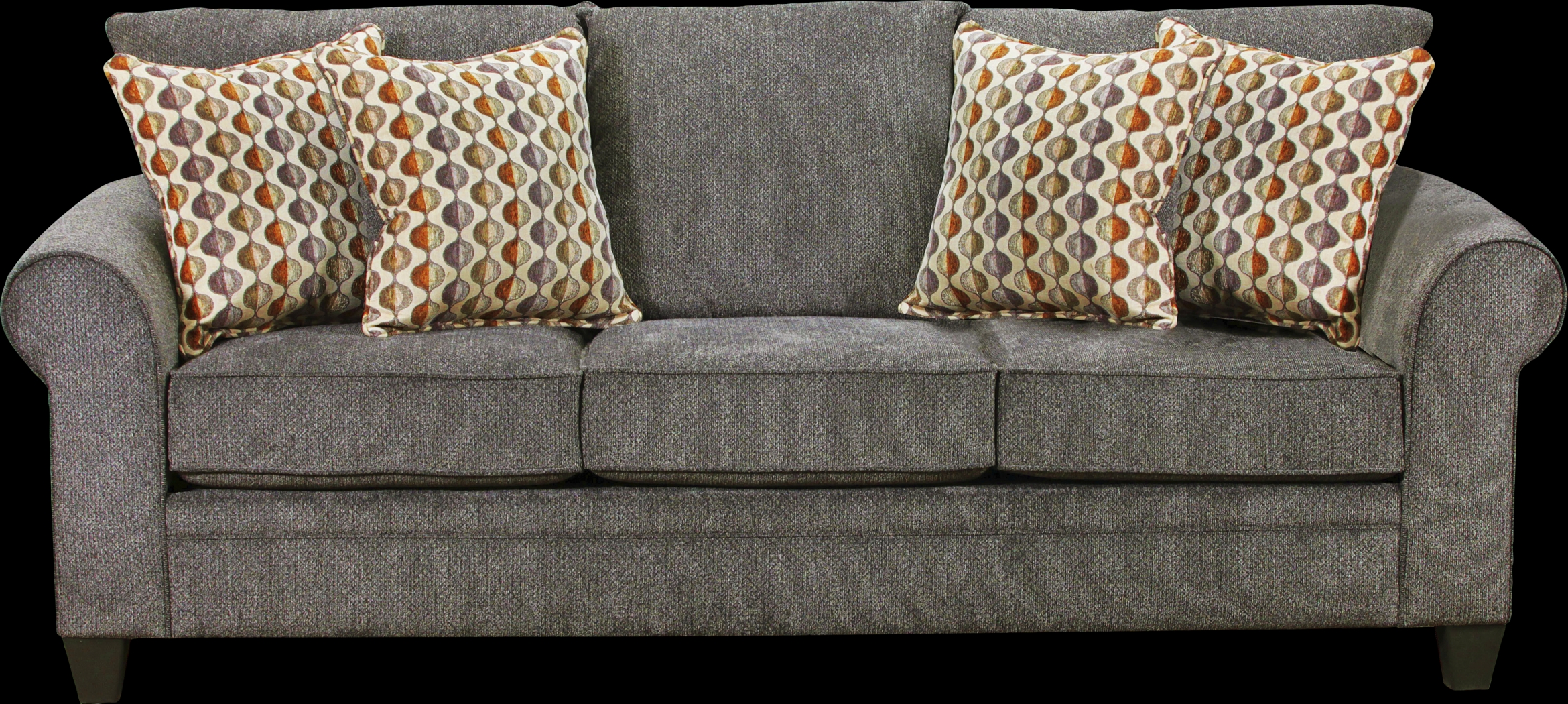 Layna Pewter Sofa - Thumbnail - Image 1