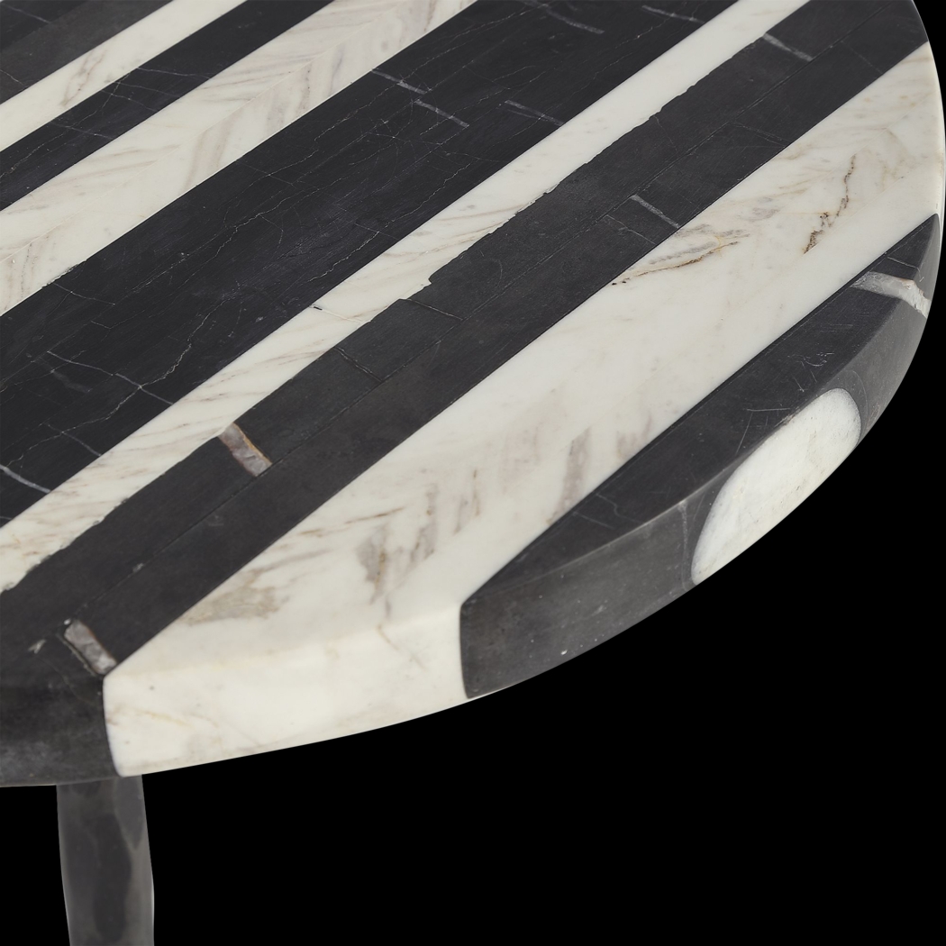 Laythan Black Accent Table - Thumbnail - Image 2