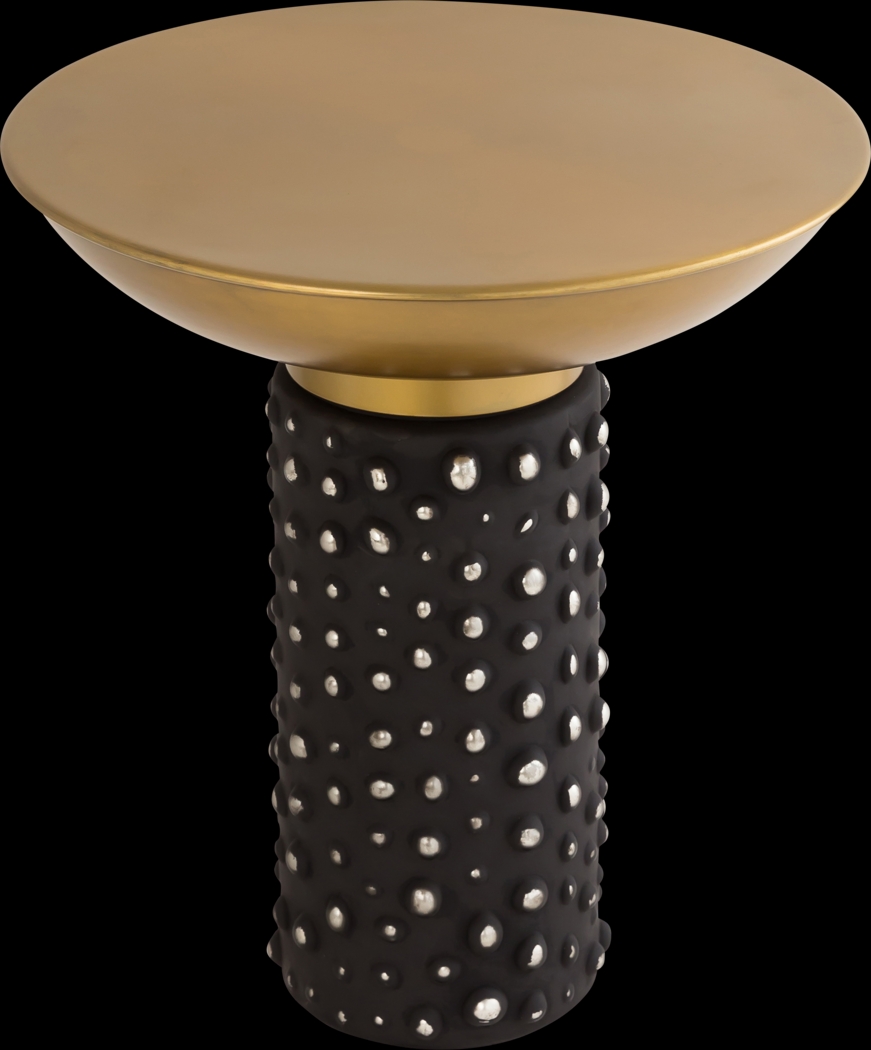 Lazelle Brass Accent Table - Thumbnail - Image 3