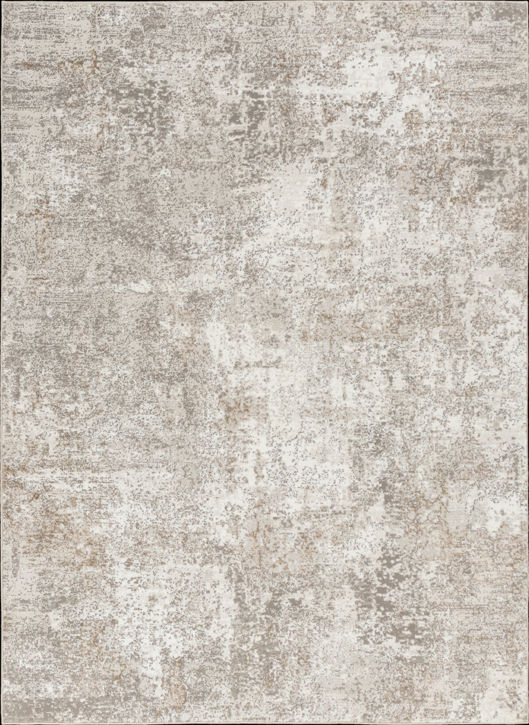 Lazto Light Gray 5'3 x 7'3 Rug - Thumbnail - Image 1
