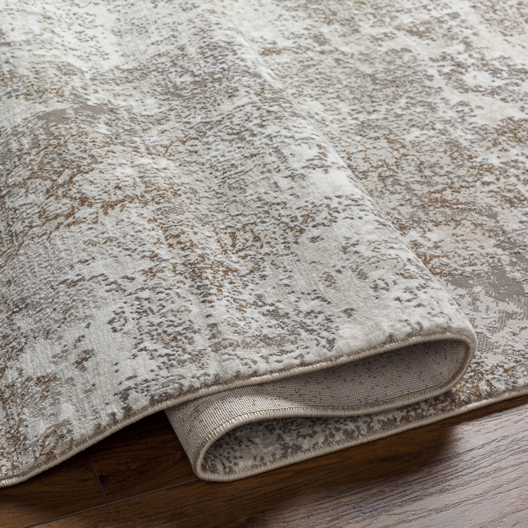 Lazto Light Gray 7'10 x 10'2 Rug - Thumbnail - Image 3