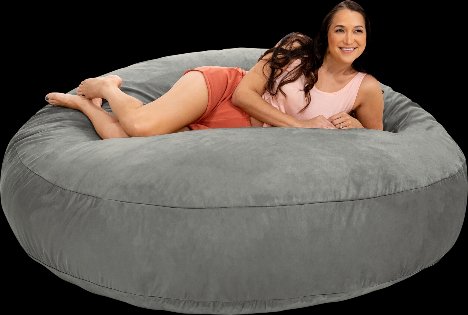 Lazy Dayz Gray Bean Bag Chair - Thumbnail - Image 10