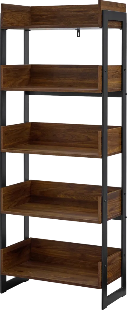 Leadenhall Walnut Bookcase - Thumbnail - Image 3