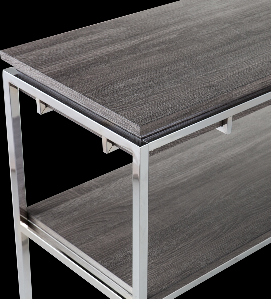 Leaflane Black Oak Console Table - Thumbnail - Image 2