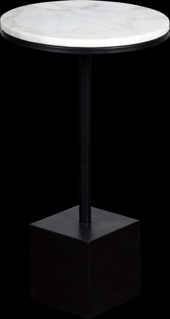 Leafmore White Accent Table - Thumbnail - Image 1