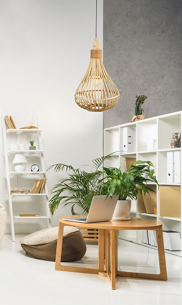 Leah Lane Wood Pendant - Thumbnail - Image 2