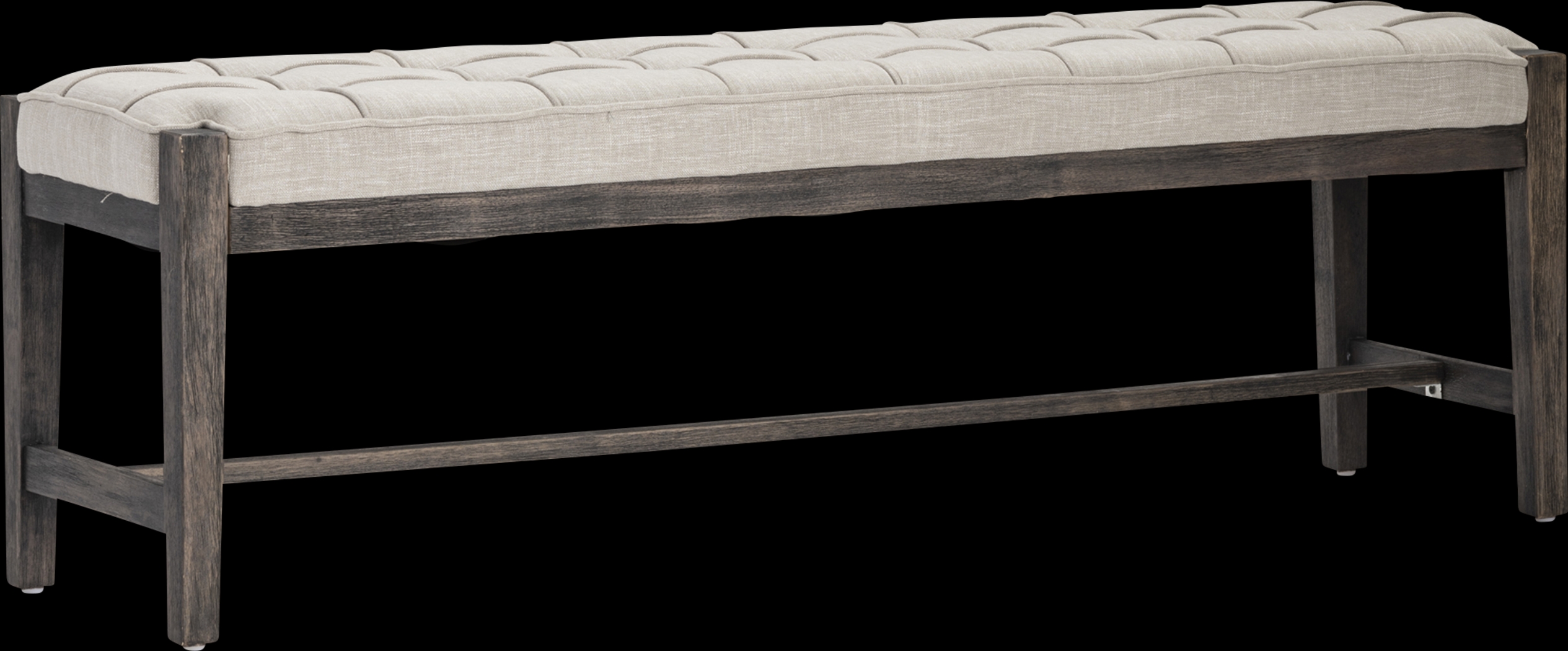 Leahren Gray Accent Bench - Thumbnail - Image 1