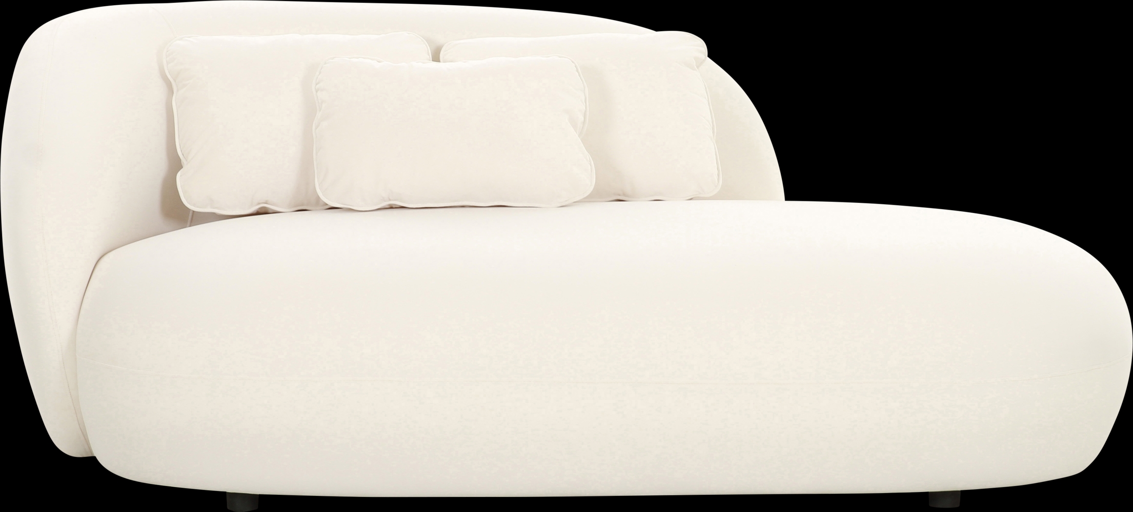 Leapson Cream Chaise - Thumbnail - Image 3