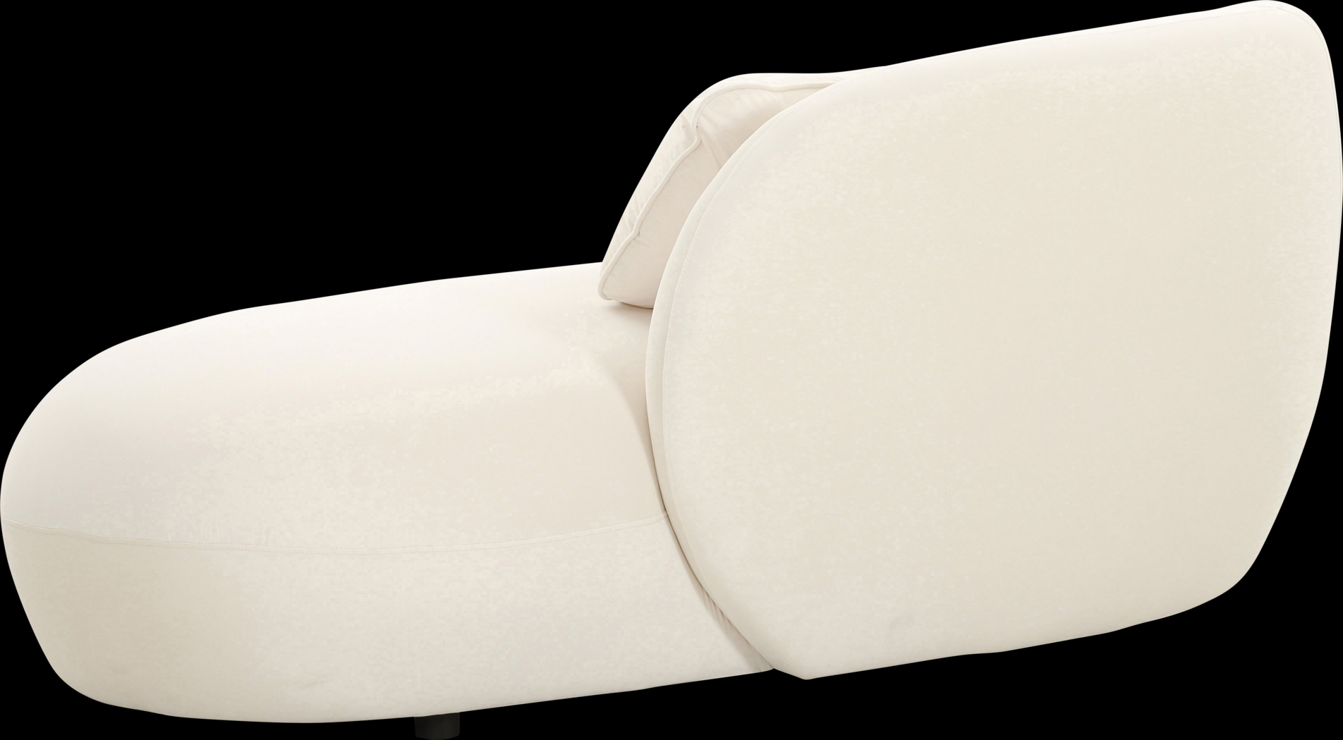 Leapson Cream Chaise - Thumbnail - Image 4