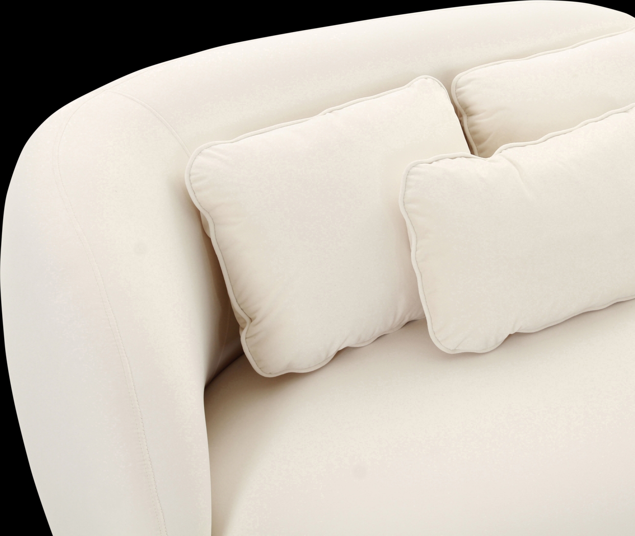 Leapson Cream Chaise - Thumbnail - Image 5