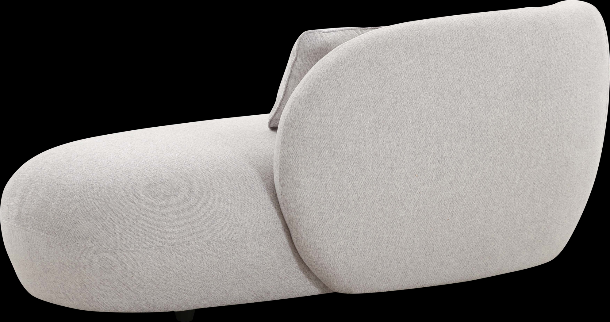 Leapson Gray Chaise - Thumbnail - Image 4