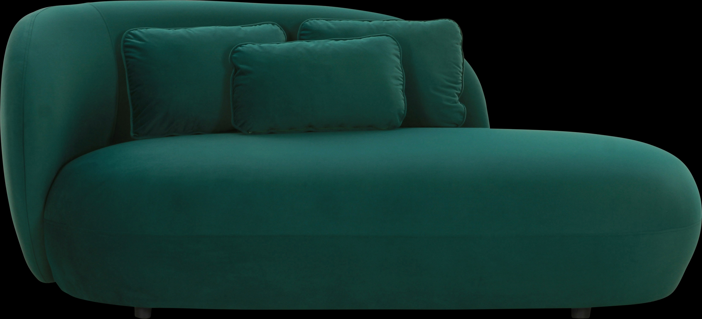 Leapson Green Chaise - Thumbnail - Image 3