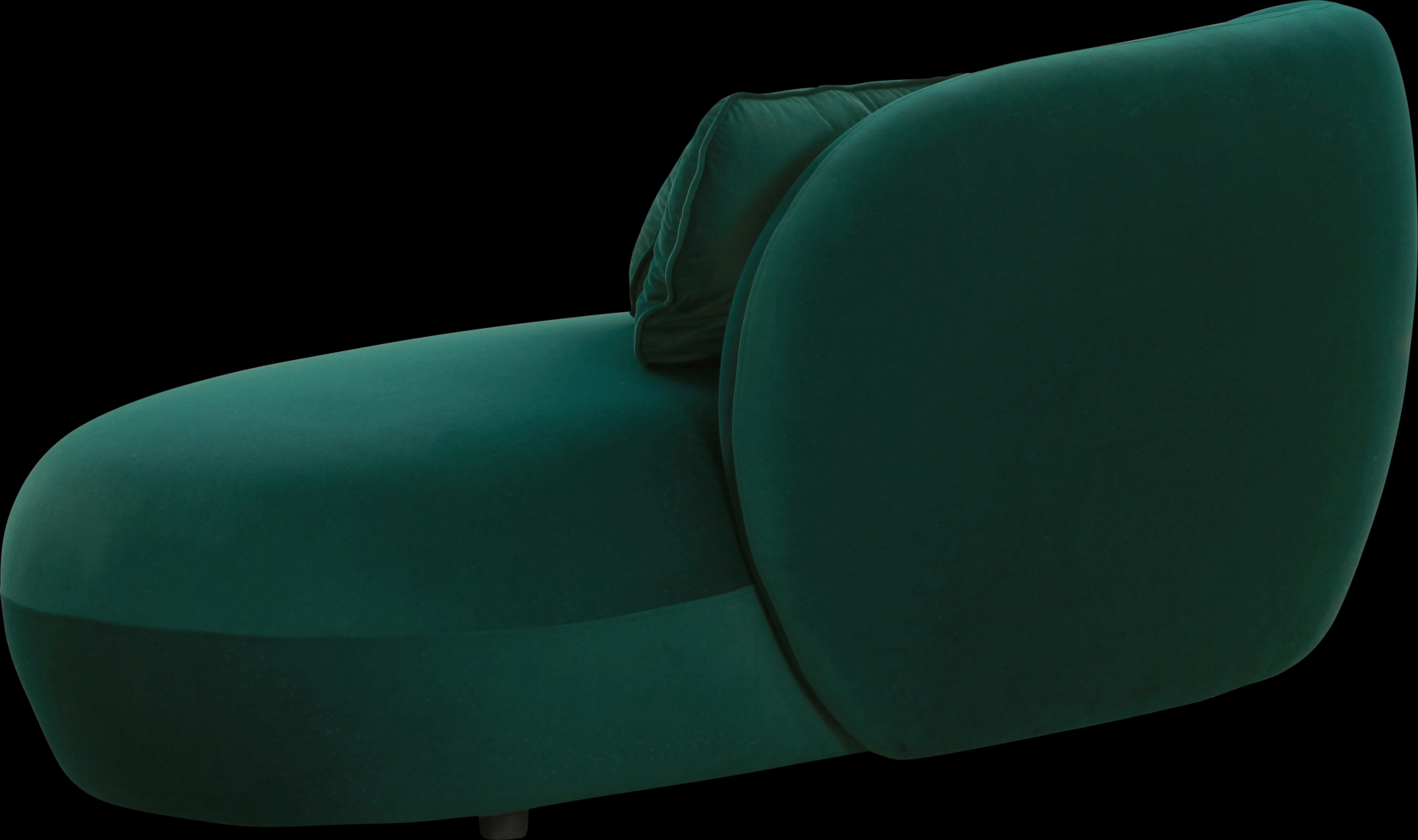 Leapson Green Chaise - Thumbnail - Image 4
